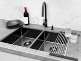 Meir Lavello Stainless Steel Rolling Mat Protector - Polished Chrome