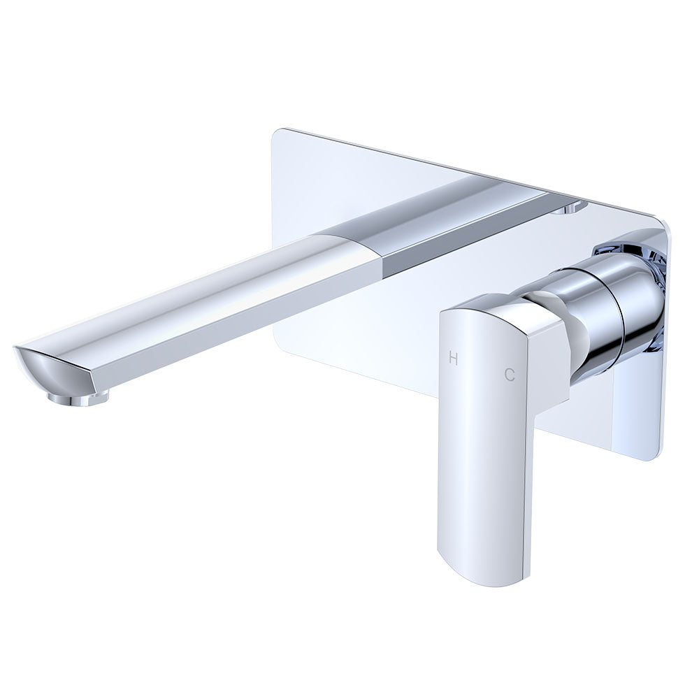 Fienza Koko Basin/Bath Wall Mixer Set - Chrome