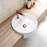 Fienza Empire Slim Cold Start Basin Mixer - Brushed Copper