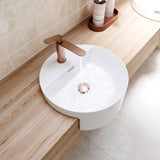 Fienza Empire Slim Cold Start Basin Mixer - Brushed Copper