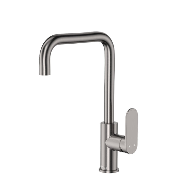 Fienza Empire Slim Sink Mixer, Gun Metal