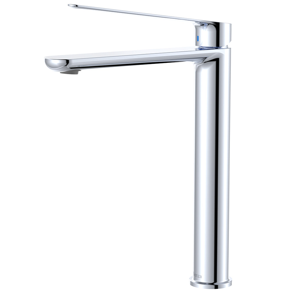 Fienza Empire Care Cold Start Tall Basin Mixer - Chrome