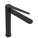 Fienza Empire Care Cold Start Tall Basin Mixer - Matte Black