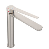 Fienza Empire Care Cold Start Tall Basin Mixer - Brushed Nickel
