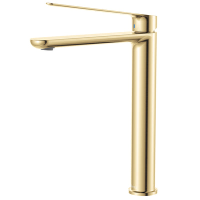 Fienza Empire Care Cold Start Tall Basin Mixer - Urban Brass