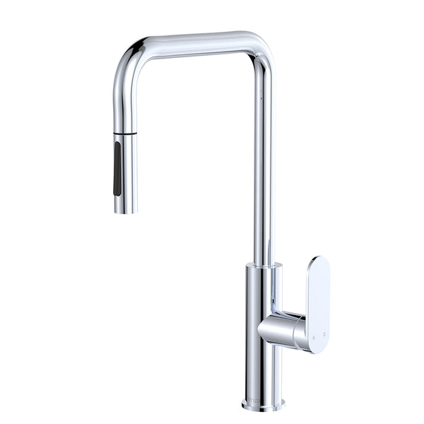 Fienza Empire Slim Pull-Out Sink Mixer, Chrome