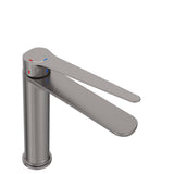 Fienza Empire Care Cold Start Medium Basin Mixer - Gun Metal