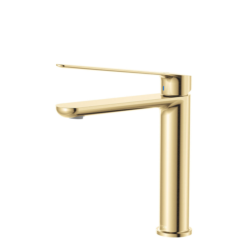 Fienza Empire Care Cold Start Medium Basin Mixer - Urban Brass