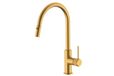 ADP Soul Groove Pull Out Sink Mixer Brushed Brass