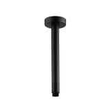 Aquaperla 300mm Ceiling Shower Arm - Black - OX0125.SA