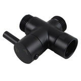 Aquaperla Bidet Spray Diverter - Black