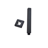 Aquaperla 200mm Ceiling Shower Arm - Black