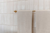 ADP Soul Single Towel Rail 600mm Brushed Brass