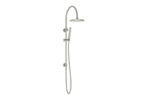 ADP Soul Slimline Gooseneck Shower Set Brushed Nickel