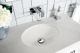 ADP 495mm x 365mm Sincerity Solid Surface Under Counter Basin - Gloss or Matte White Solid Surface