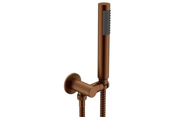 ADP Soul Slimline Hand Shower On Hook Brushed Copper