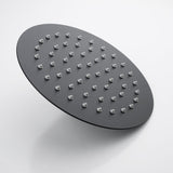 Aquaperla 200mm Shower Head - Black - OX0119.SH