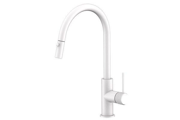 ADP Soul Groove Pull Out Sink Mixer Matte White