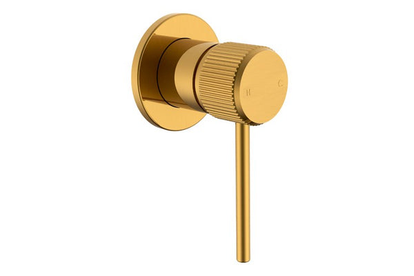 ADP Soul Groove Wall Mixer - Brushed Brass