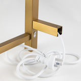 Aquaperla Heated Towel Rack 4 Bars - Brushed Brass