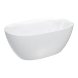 Parisi Ellisse 1400 Freestanding Bath Gloss White