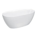 Parisi Ellisse 1500 Freestanding Bath Gloss White