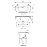 Parisi Loom 1529 Freestanding Bath