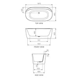 Parisi Loom 1670 Freestanding Bath