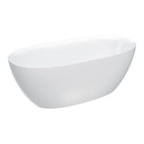 Parisi Ellisse 1700 Freestanding Bath Gloss White