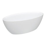 Parisi Ovale 1700 Freestanding Bath Matt White