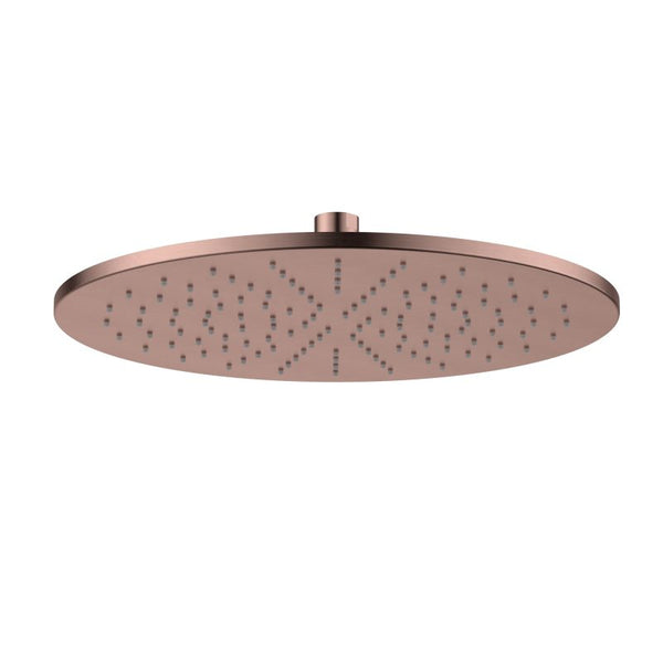 Modern National Brass Round Shower Head 300mm Champagne
