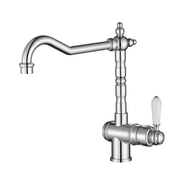 Modern National Bordeaux Kitchen Mixer Chrome