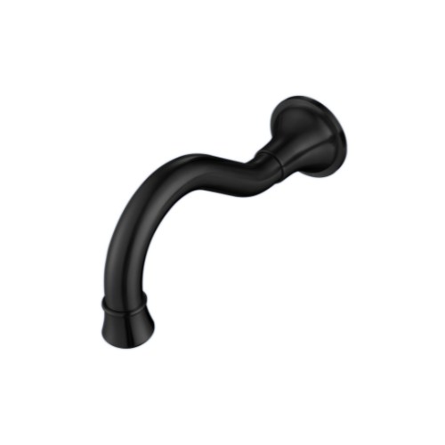 Modern National Bordeaux Bath Spout Matte Black