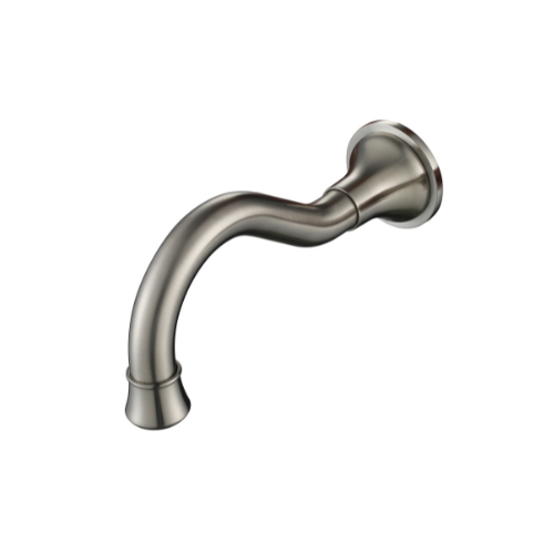 Modern National Bordeaux Bath Spout Brushed Nickel