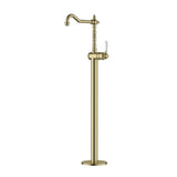 Modern National Bordeaux Freestanding Bath Mixer Brushed Bronze