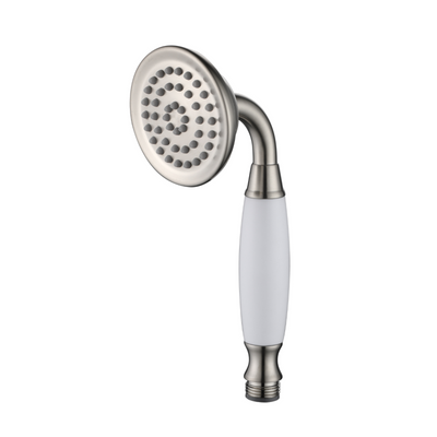 Modern National Bordeaux Handpiece Brushed Nickel