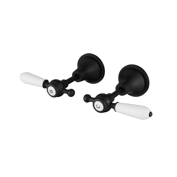 Modern National Bordeaux Wall Tops Matte Black