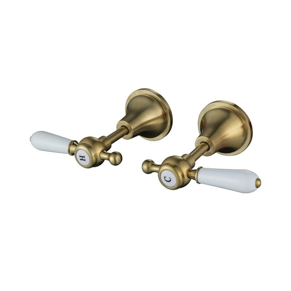Modern National Bordeaux Wall Tops Brushed Bronze