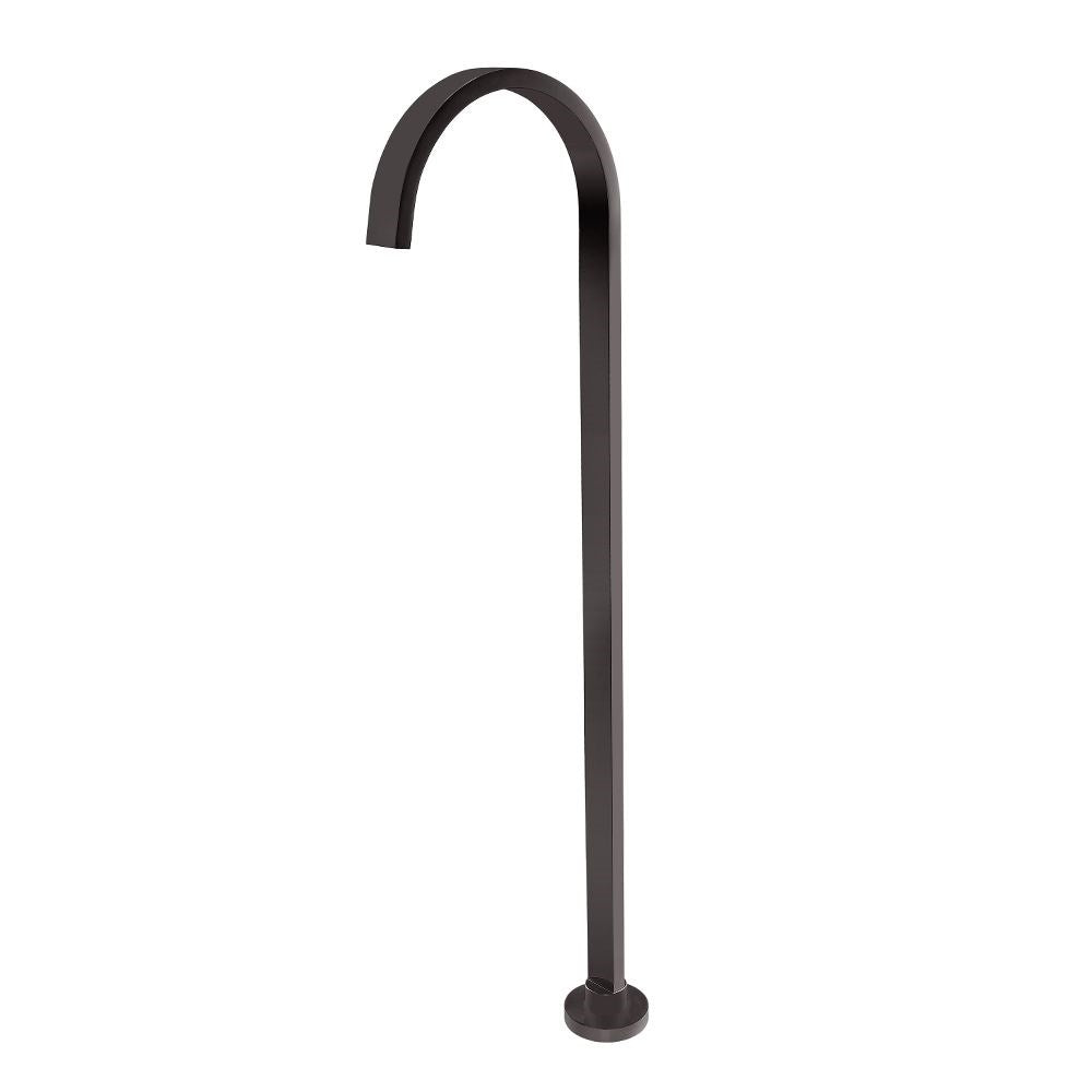 Aquaperla Cavallo Free Standing Spout - Gun Metal Grey