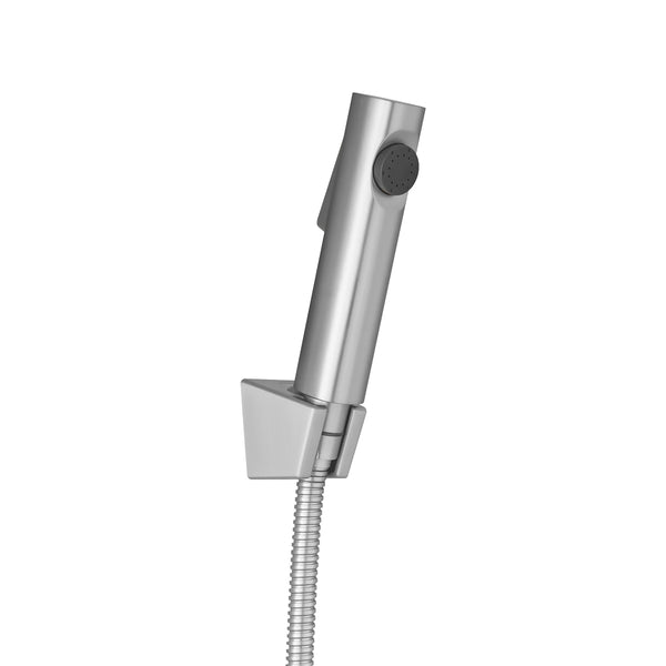 Aquaperla ABS Toilet Bidet - Brushed Nickel