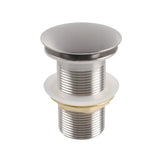 Aquaperla Pop Up Waste No Overflow - Brushed Nickel