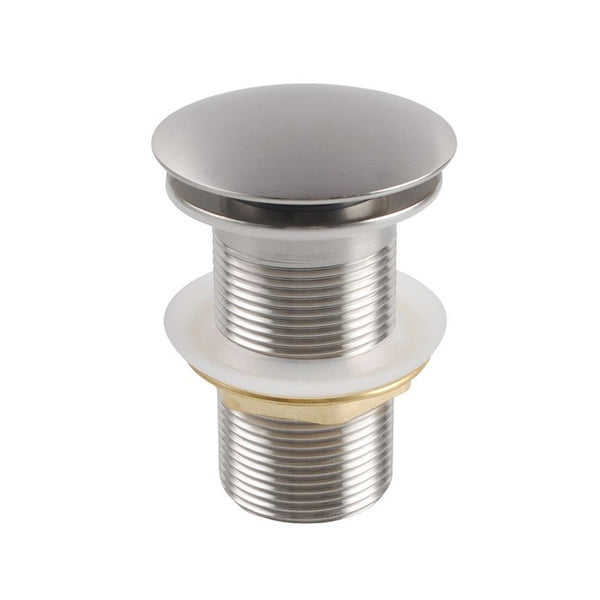 Aquaperla Pop Up Waste No Overflow - Brushed Nickel