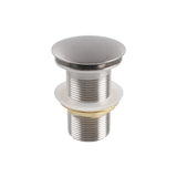 Aquaperla Pop Up Waste No Overflow - Brushed Nickel