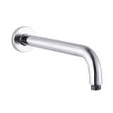 Aquaperla 400mm Wall Shower Arm - Brushed Nickel - BU0108.SA