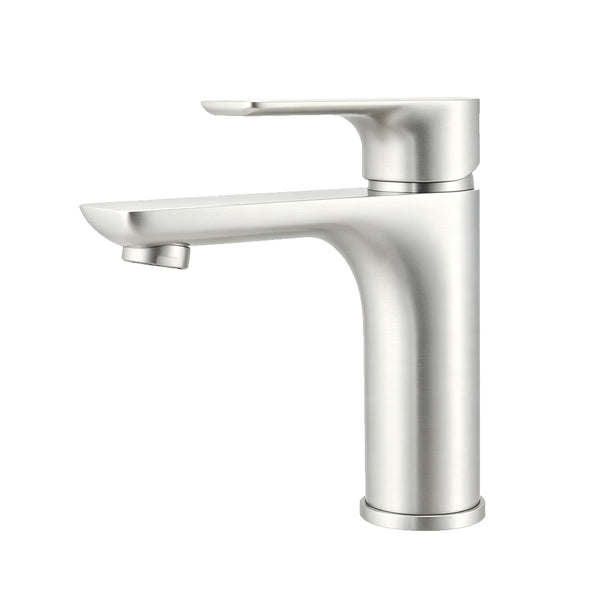 Aquaperla Vog Basin Mixer - Brushed Nickel