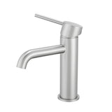 Aquaperla Lucid Pin Basin Mixer - Brushed Nickel