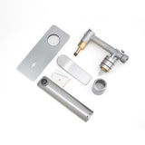 Aquaperla Rushy Spout Mixer - Brushed Nickel