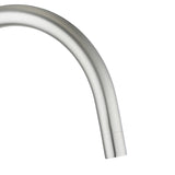 Aquaperla Standard Slim Stainless Steel Kitchen Mixer With 360° Swivel Spout - Brushed Nickel