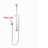 Aquaperla Shower Rail - Brushed Nickel - BU2137.SH.N