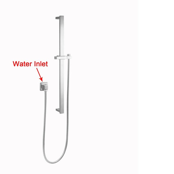 Aquaperla Shower Rail - Brushed Nickel - BU2137.SH.N